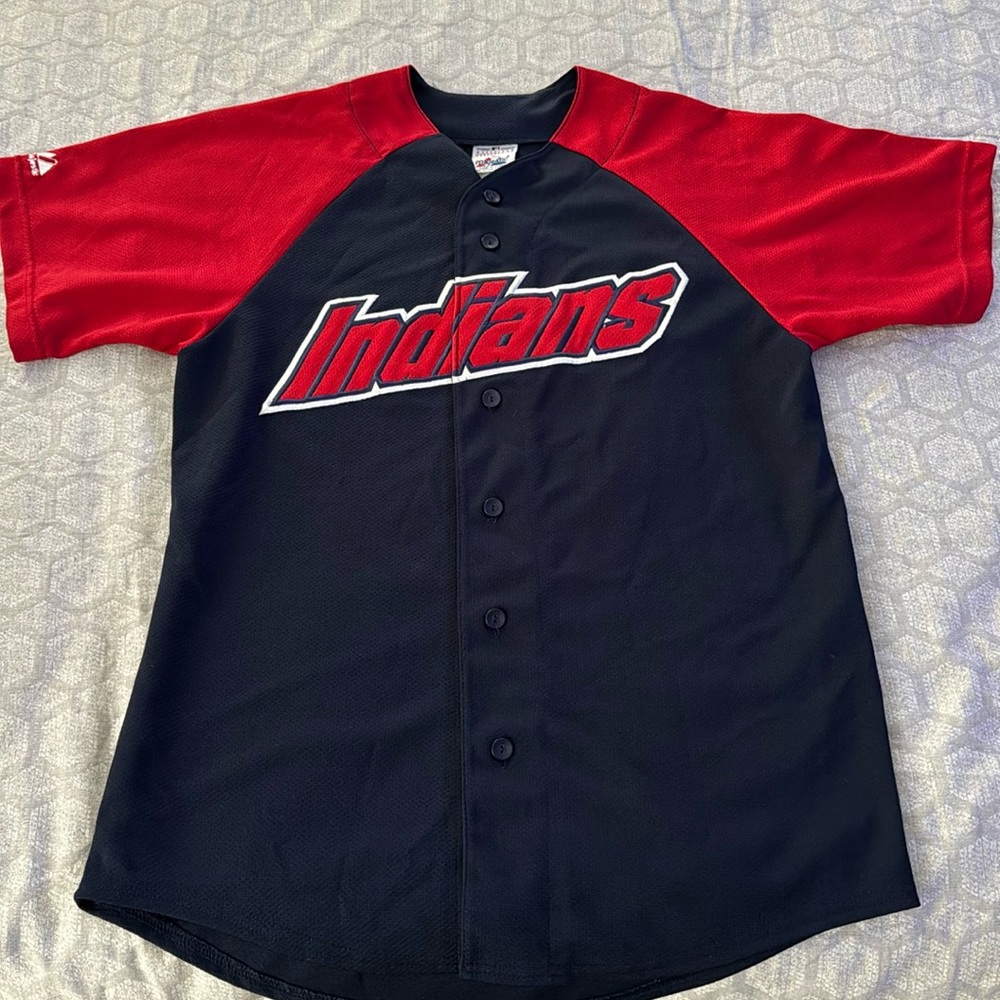 Baseball jersey Indians